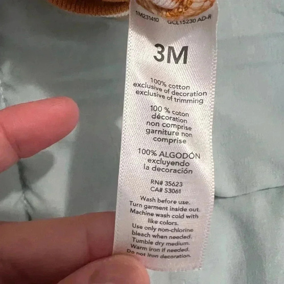 Carter's Just one you 3 pack bodysuits onesies Size 3 Months - Picture 9 of 10